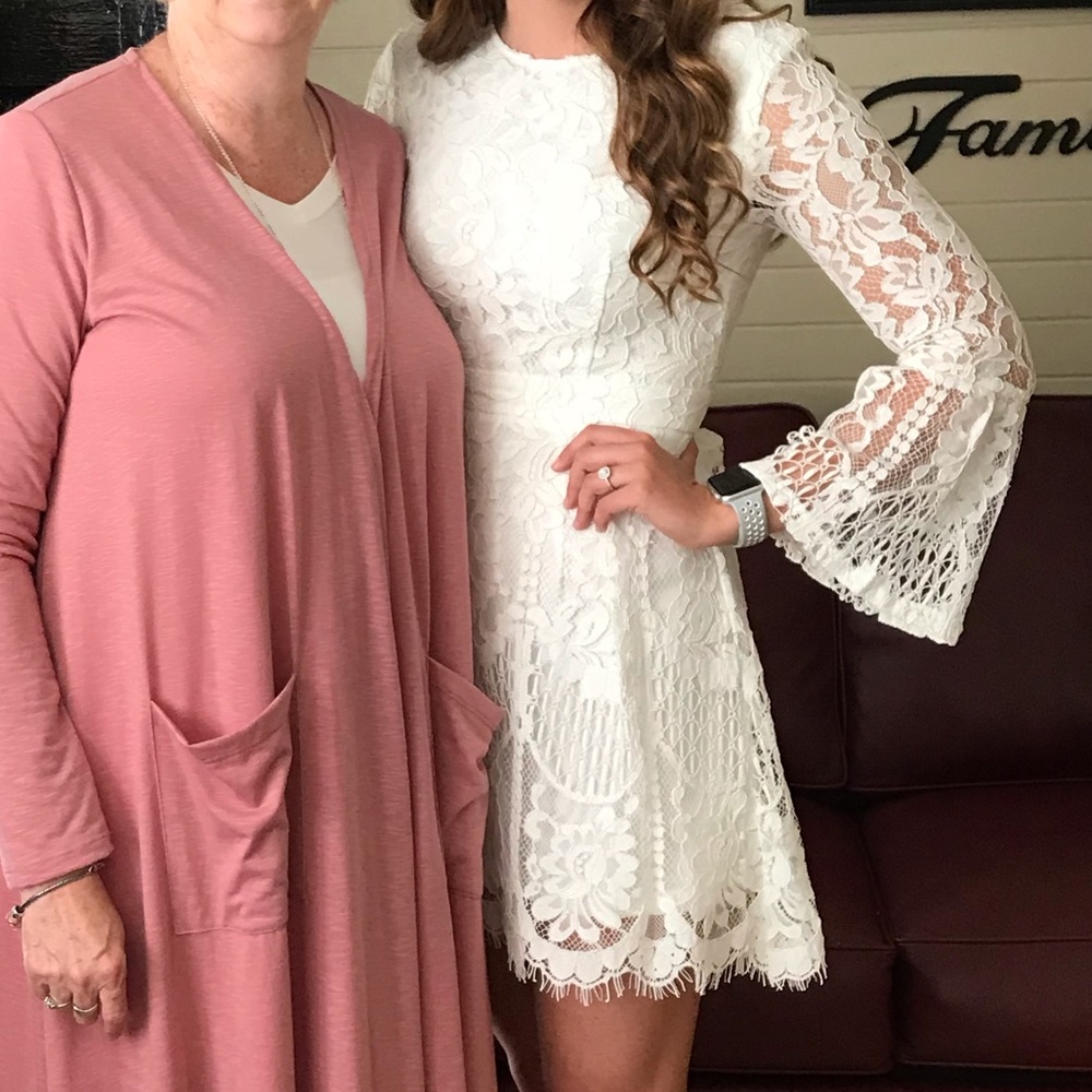White Lace Dress